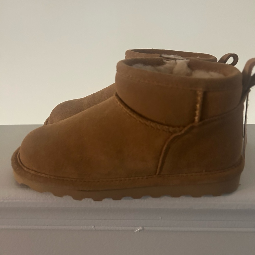 BearPaw Tan Kids Boots
